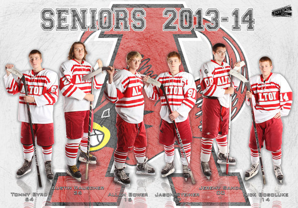 Left to Right: Tommy Byrd #64; Austin Rauscher #26; Allen Bower #16; Jason Steiner #99; Jeremy Sands #00; Nick Bosoluke #14